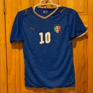 Italian National Team Euro 2008 jersey Totti #10
